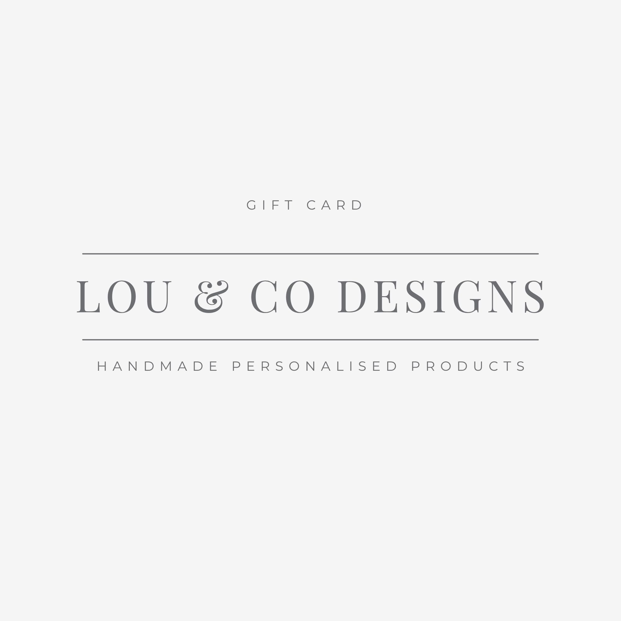 Lou & Co Designs Gift Card